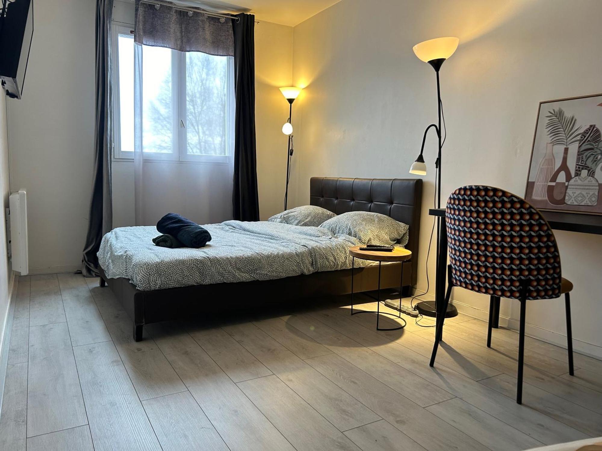 Appartement - Proche Rer - 2 Chambres & 4 Lits Double - Paris Orly Courcouronnes Buitenkant foto