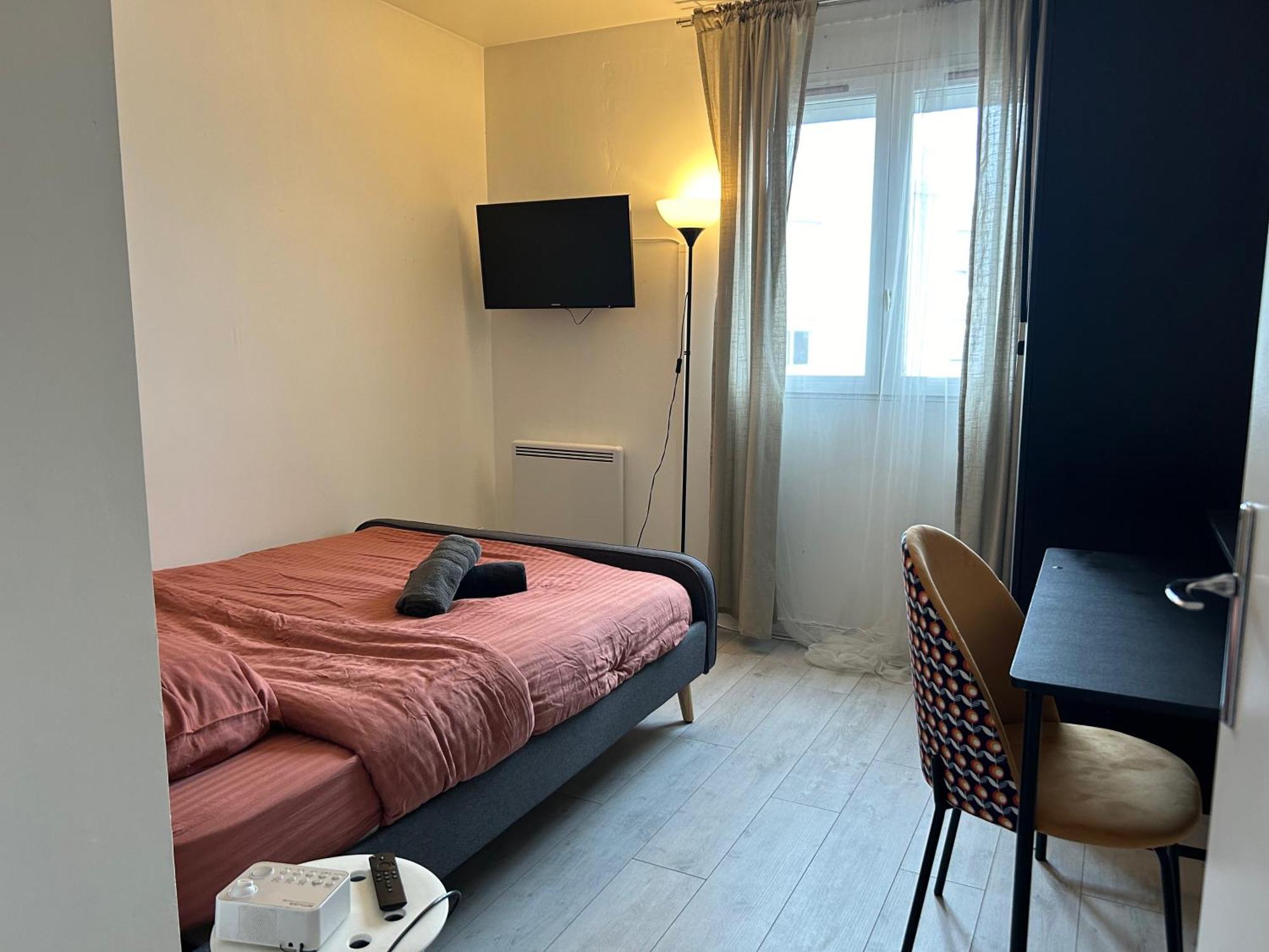 Appartement - Proche Rer - 2 Chambres & 4 Lits Double - Paris Orly Courcouronnes Buitenkant foto